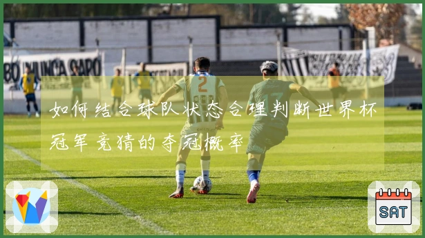 如何结合球队状态合理判断世界杯冠军竞猜的夺冠概率